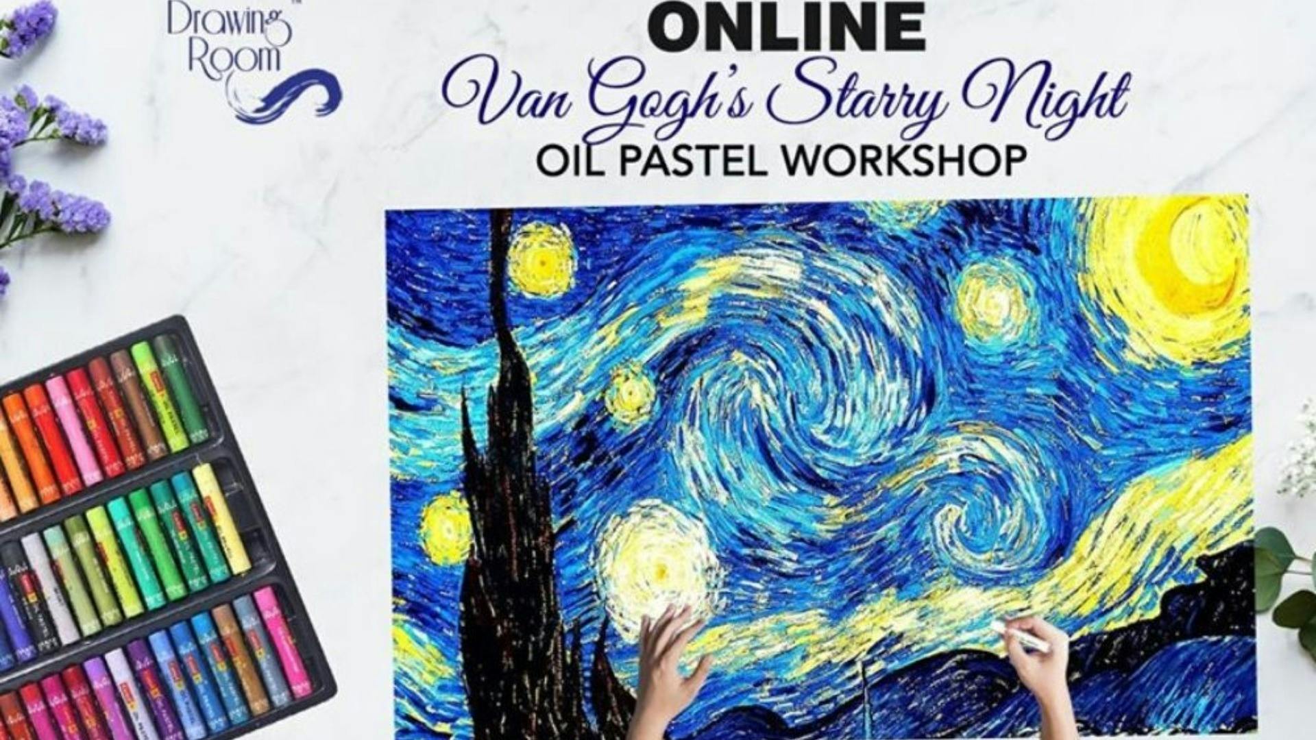 Easy Oil Pastel Night Sky Drawing for Beginners! | Step-by-Step Tutorial -  YouTube
