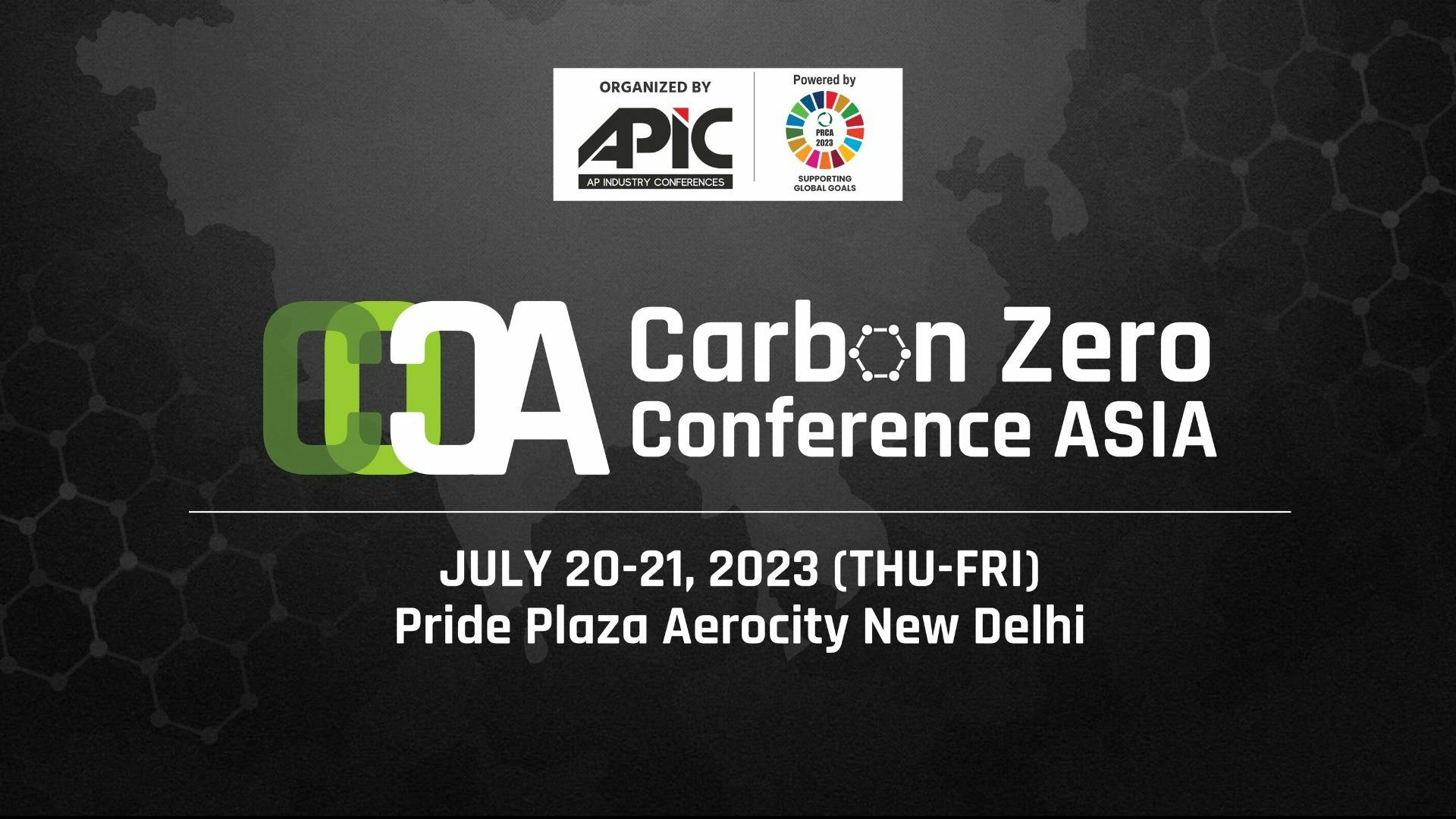 Carbon Zero Conference Asia (C0CA) 2023
