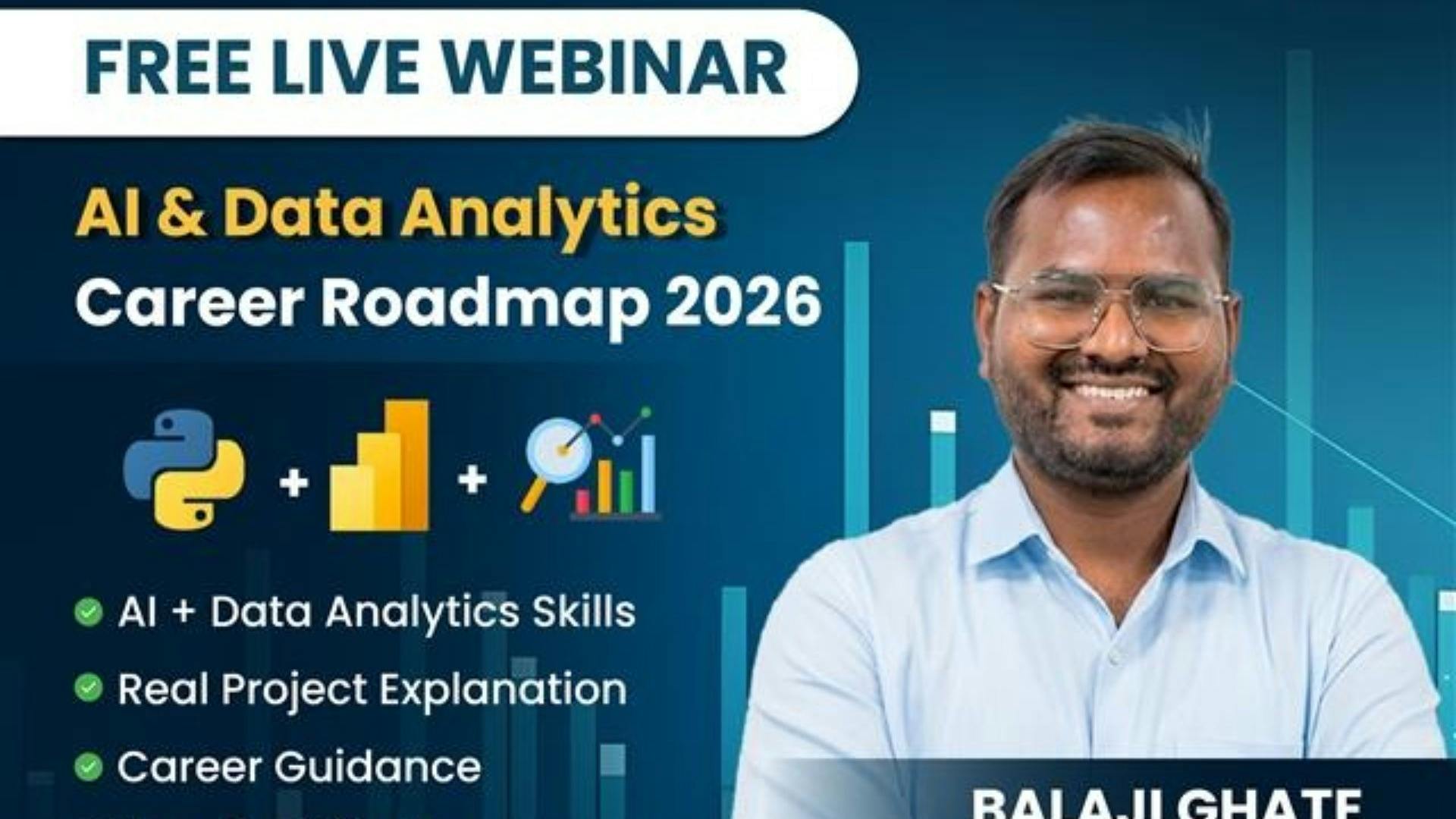 AI & Data Analytics Career Roadmap in 2026 Tickets by Arya chinewar ...