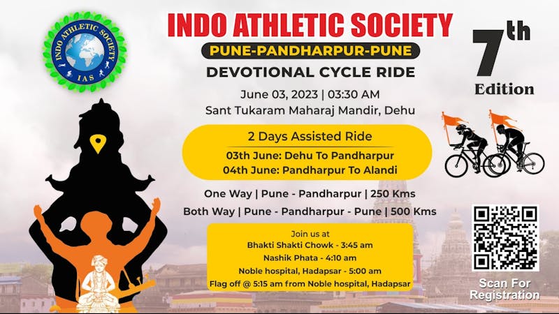 IAS Pune – Pandharpur – Pune Devotional Ride 2023