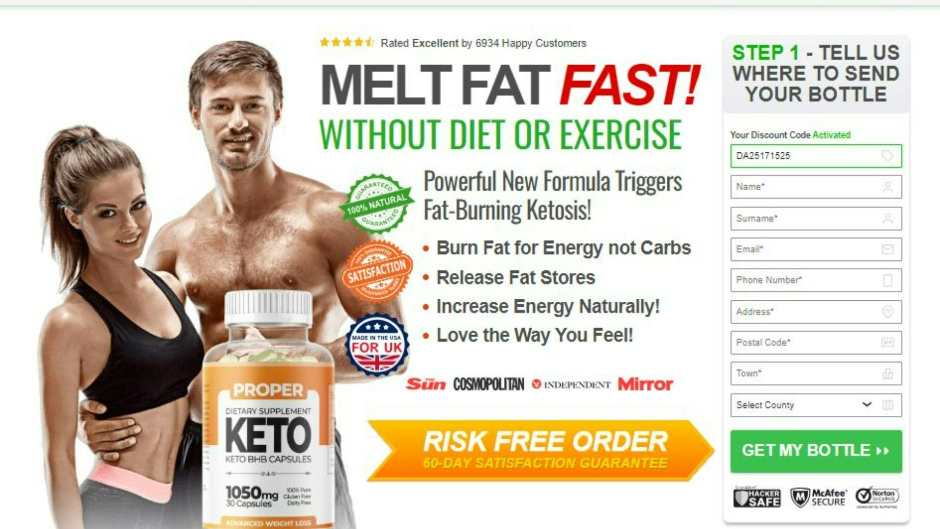 Proper Keto Capsules Reviews UK Tickets by Pineal Guard, NA Event