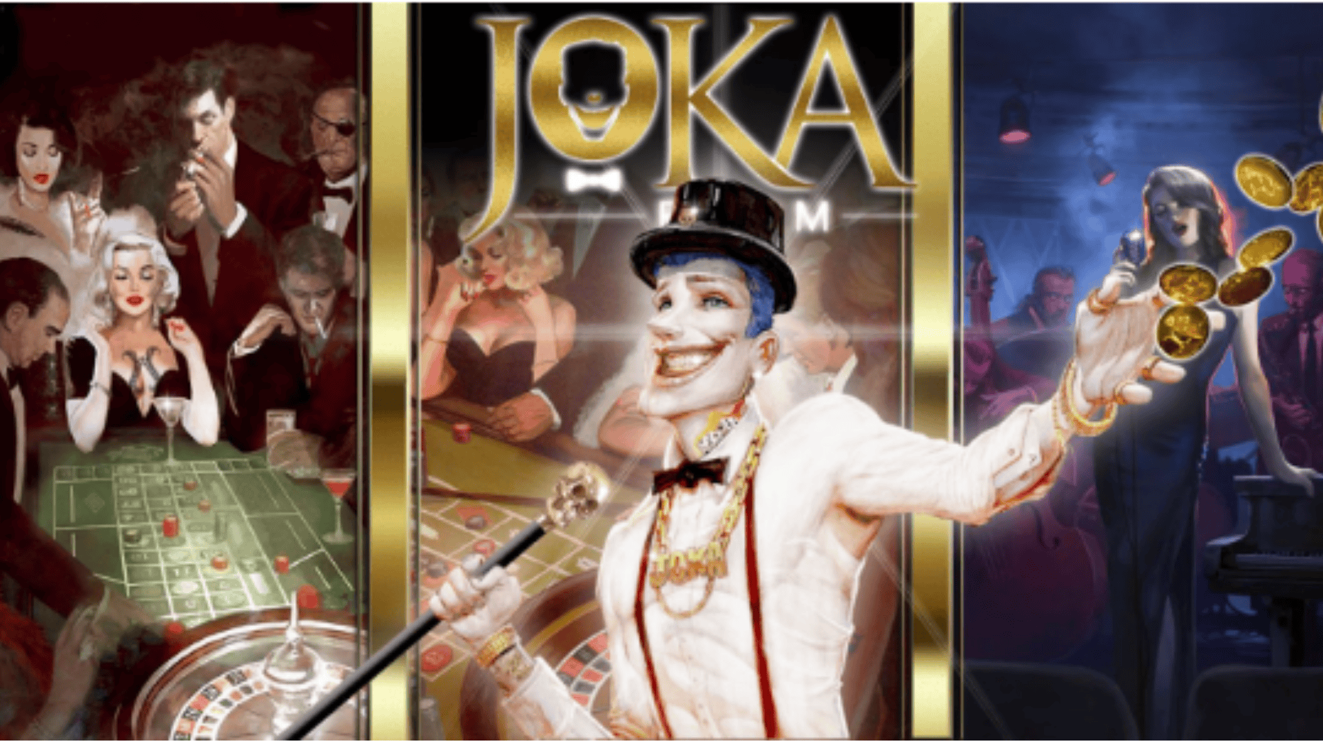 Jokaroom Casino Mobile Application Interface on a Smartphone