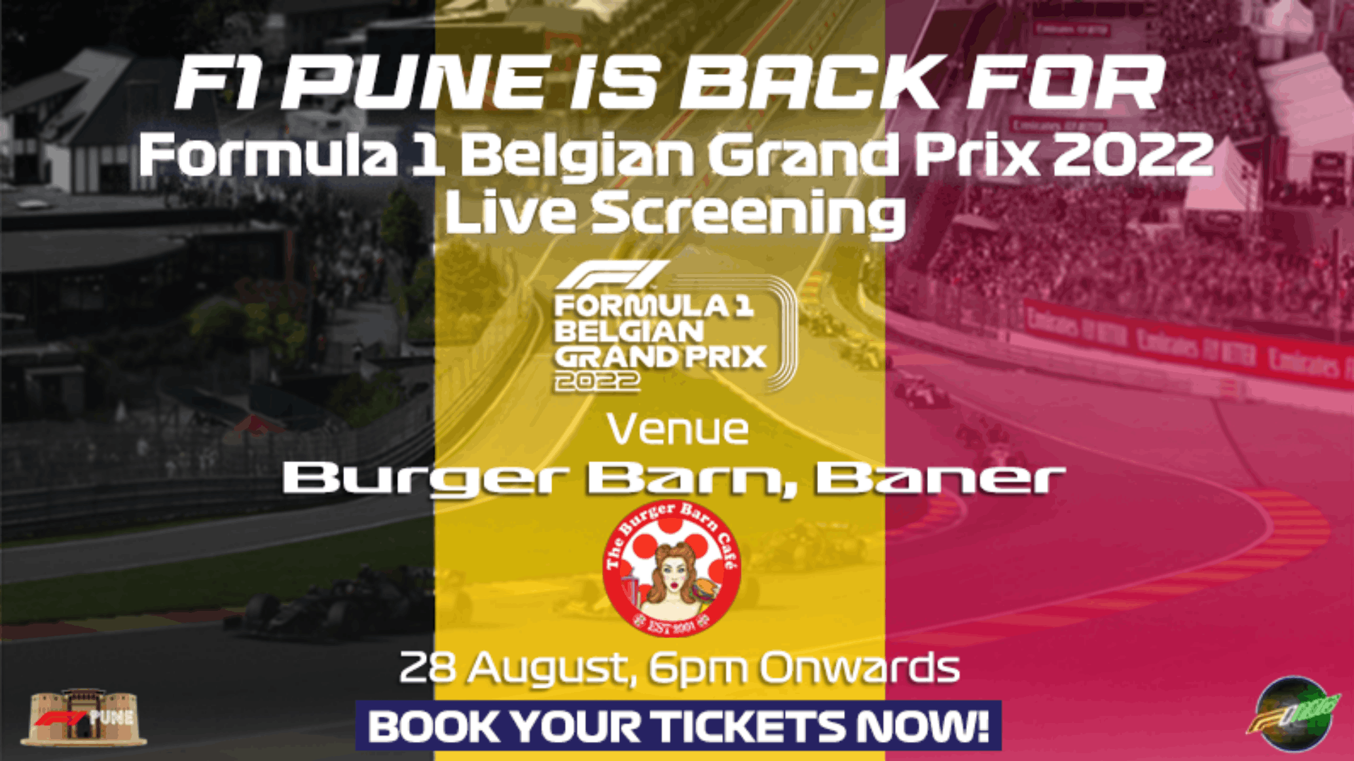 Belgian GP 2022 Tickets by What s Happening Pune X F1 Pune