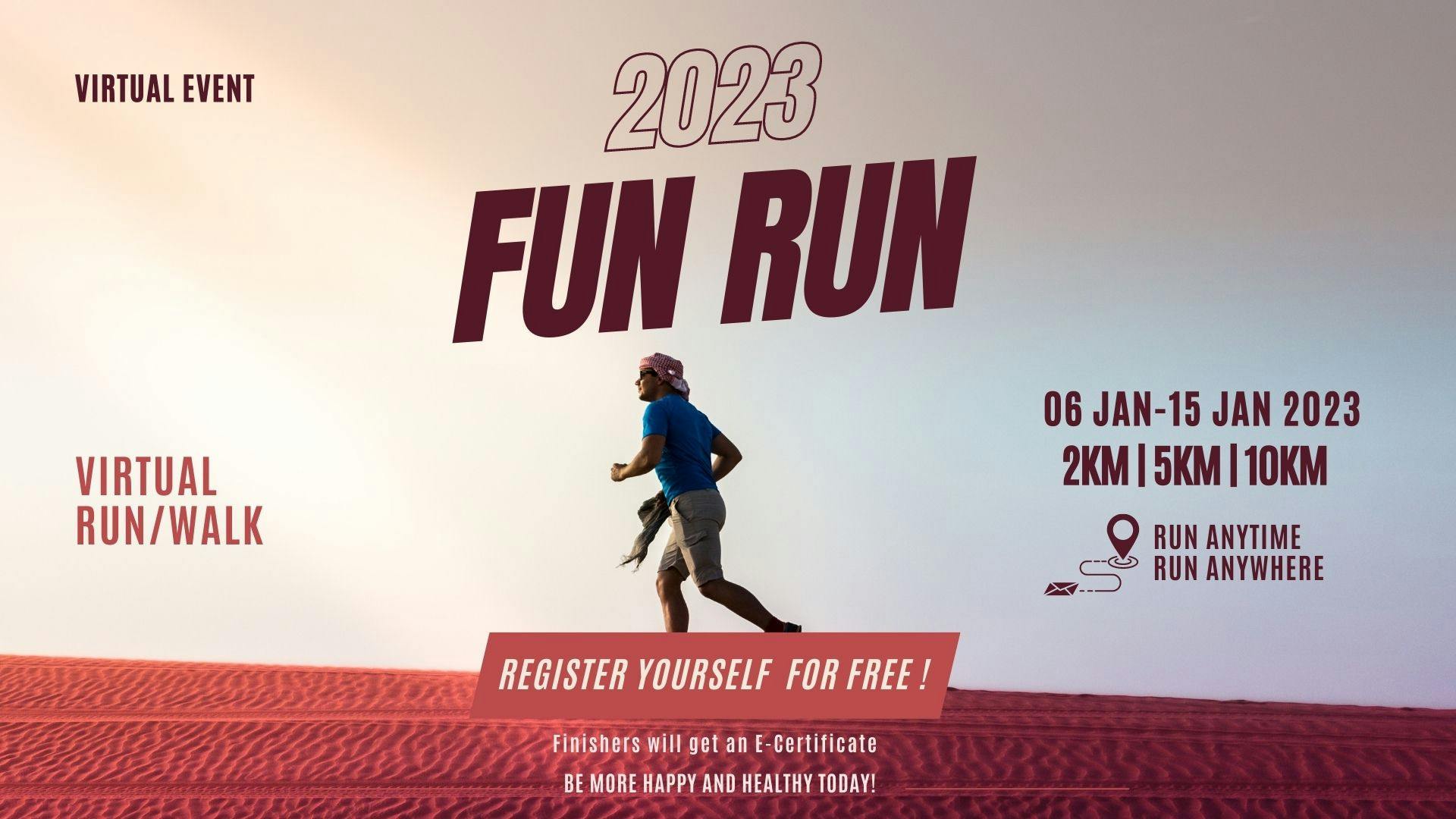 free virtual runs