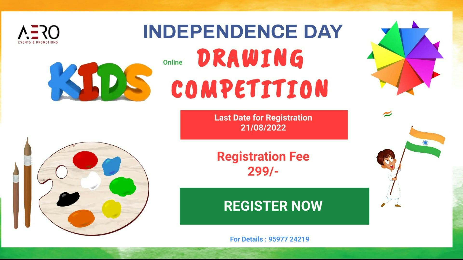 Online Painting Competition organised at kathua - Paigaam