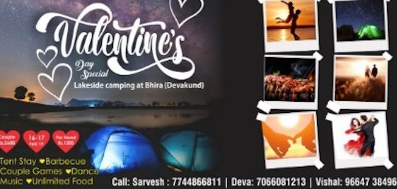 Romantic Camping Getaway Valentine S Day Tickets By Sarvesh Dhumal Saturday February 16 2019 Pune Event
