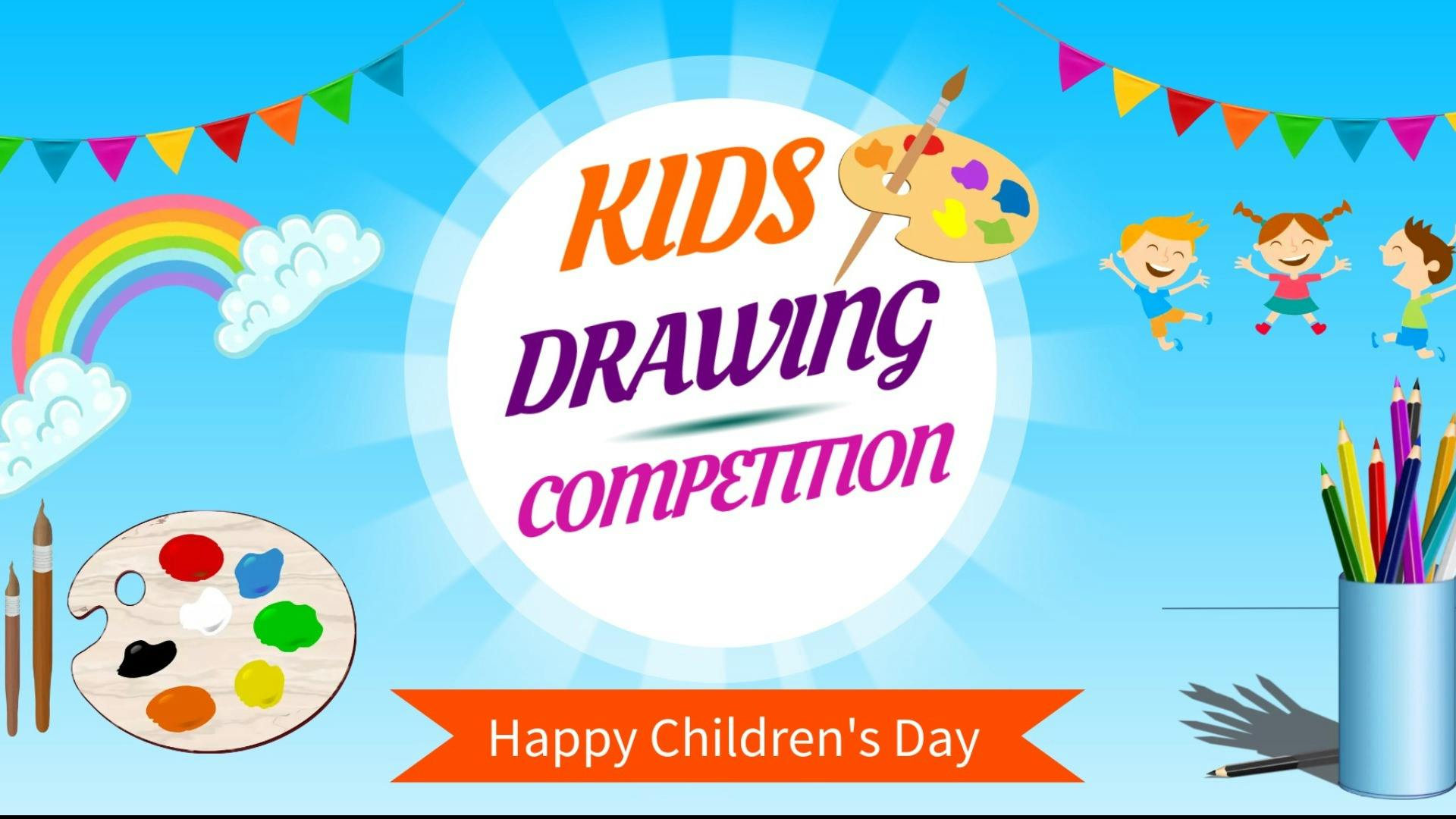 Online Kids Drawing Competition Tickets by Skill India, Sunday, May 03,  2020, Online Event