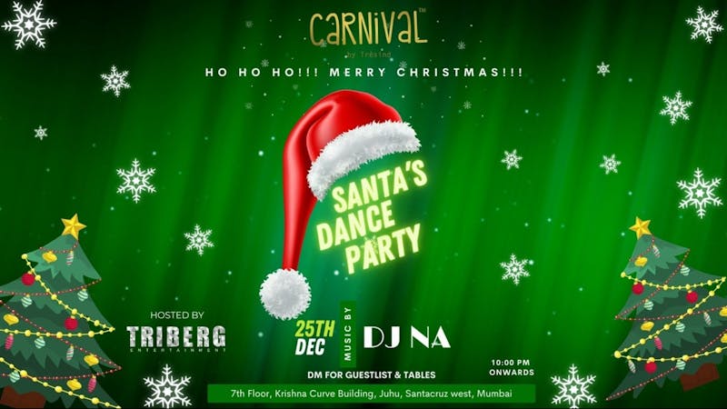 SANTA'S DANCE PARTY Tickets by aditya more, Wednesday, December 25, 2024,  Mumbai Event