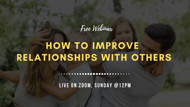 Relationship webinar