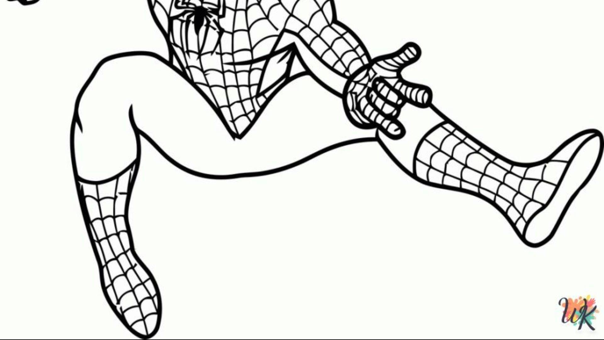 spiderman coloring pages for toddlers